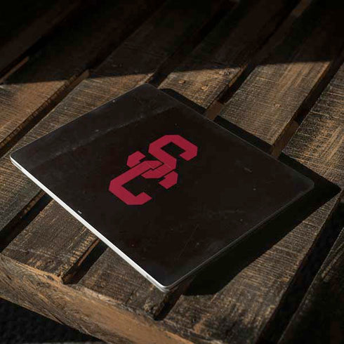 University of Southern California USC Black Distressed Surface Laptop 2 Skin